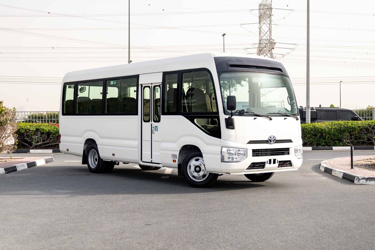 2025 Toyota Coaster 22 Seater — Specs & Photos | Legend Motors | Legend ...